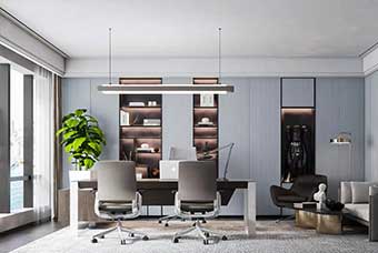 宜宾轻奢风格-书房