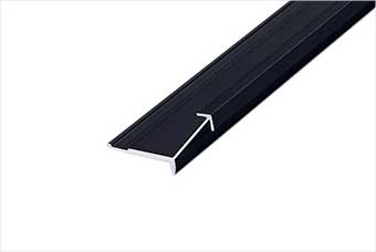 宜宾航空纤维墙咔铝合金阳角线（哑黑氧化）