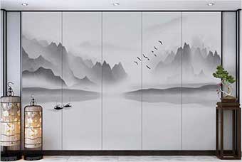 宜宾森佰汇航空纤维（山水画系列）